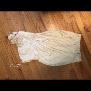 White one shoulder dress